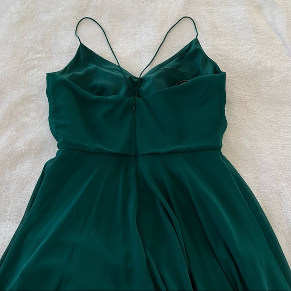 BHLDN Jenny Yoo Inesse Maxi Dress in Forrest - Picture 7 of 9